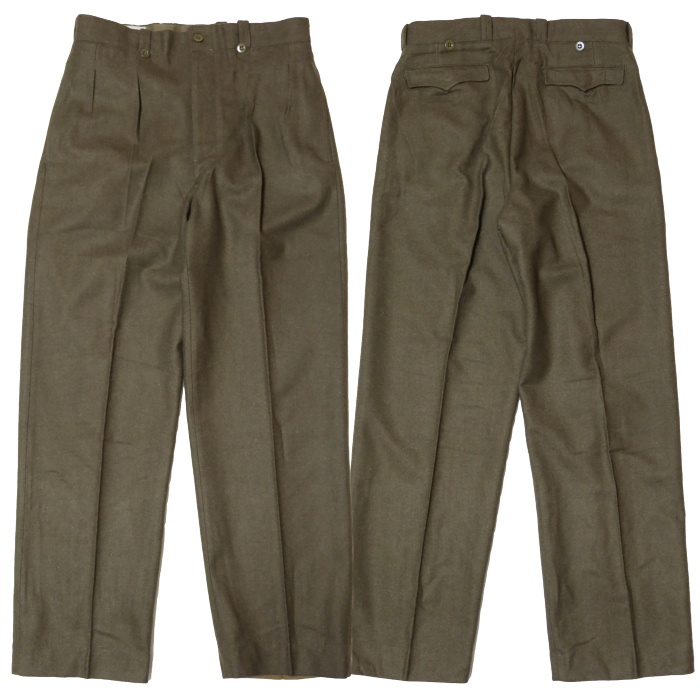 VINTAGE デッドストック フランス軍 M-52 トラウザー ウールパンツ