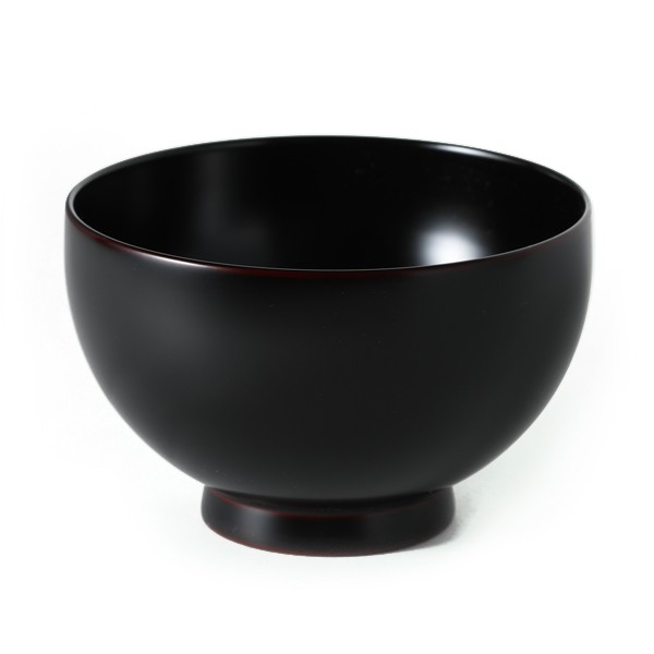 山田平安堂 漆器 汁椀 まゆみ 溜/朱 お椀/漆塗り/木製 : 漆器 山田平安