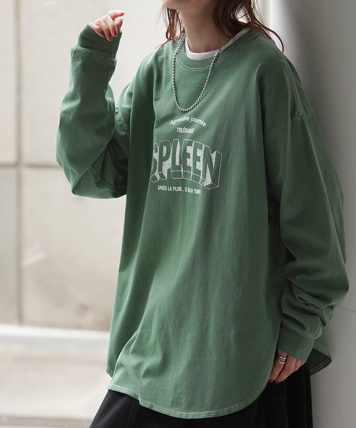 HUG.U（ハグユー） カットソー ロンT 綿100 レディース トップス