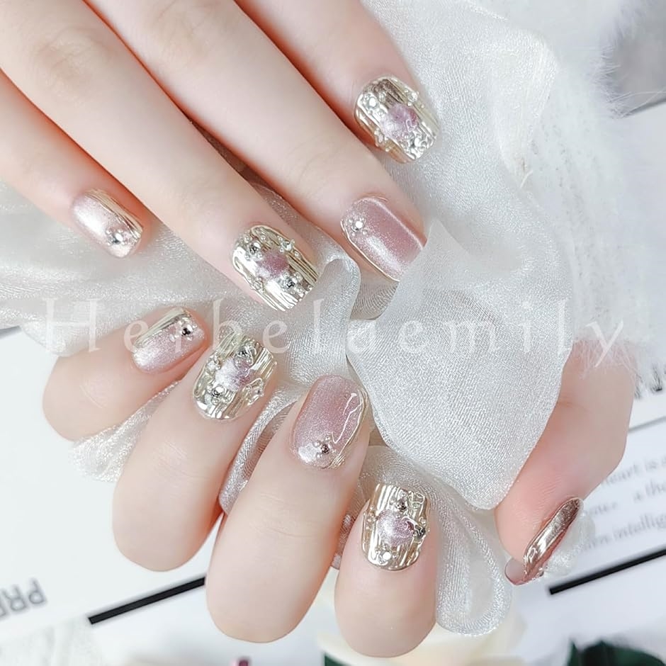 ネイルチップ 貼るだけ 簡単 ジェルネイル セルフネイル 付け爪