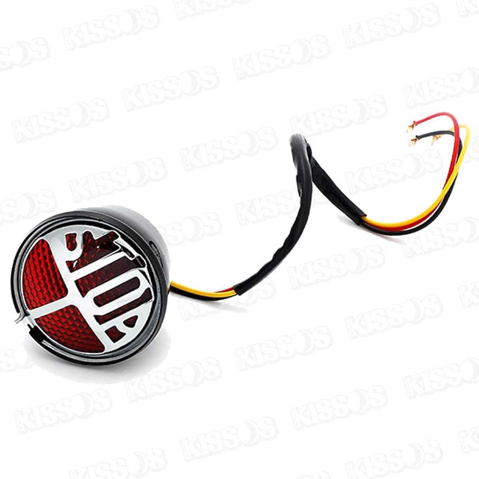 互換品】テールランプ STOP バイク レトロ SR チョッパー ボバー
