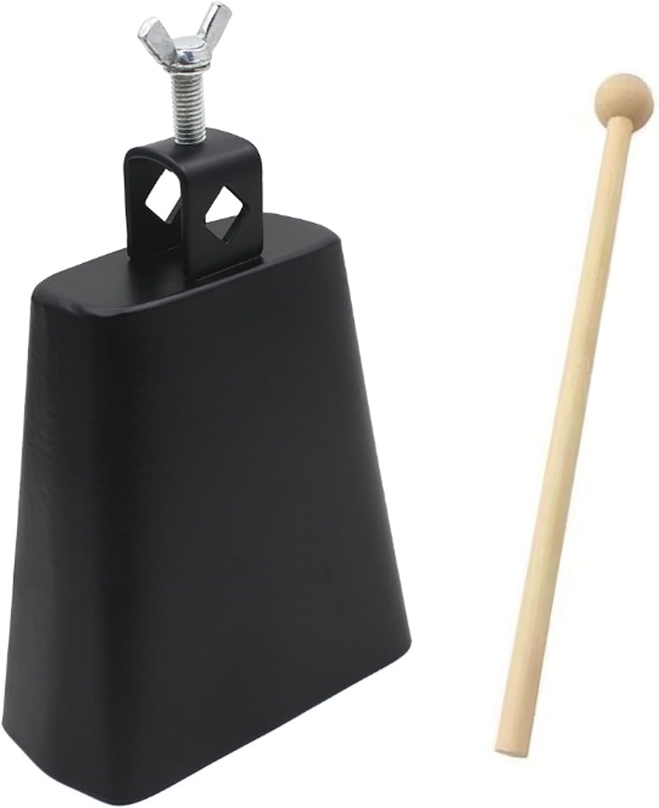 カウベル パーカッション 楽器 打楽器 簡単(4インチ) : スピード発送