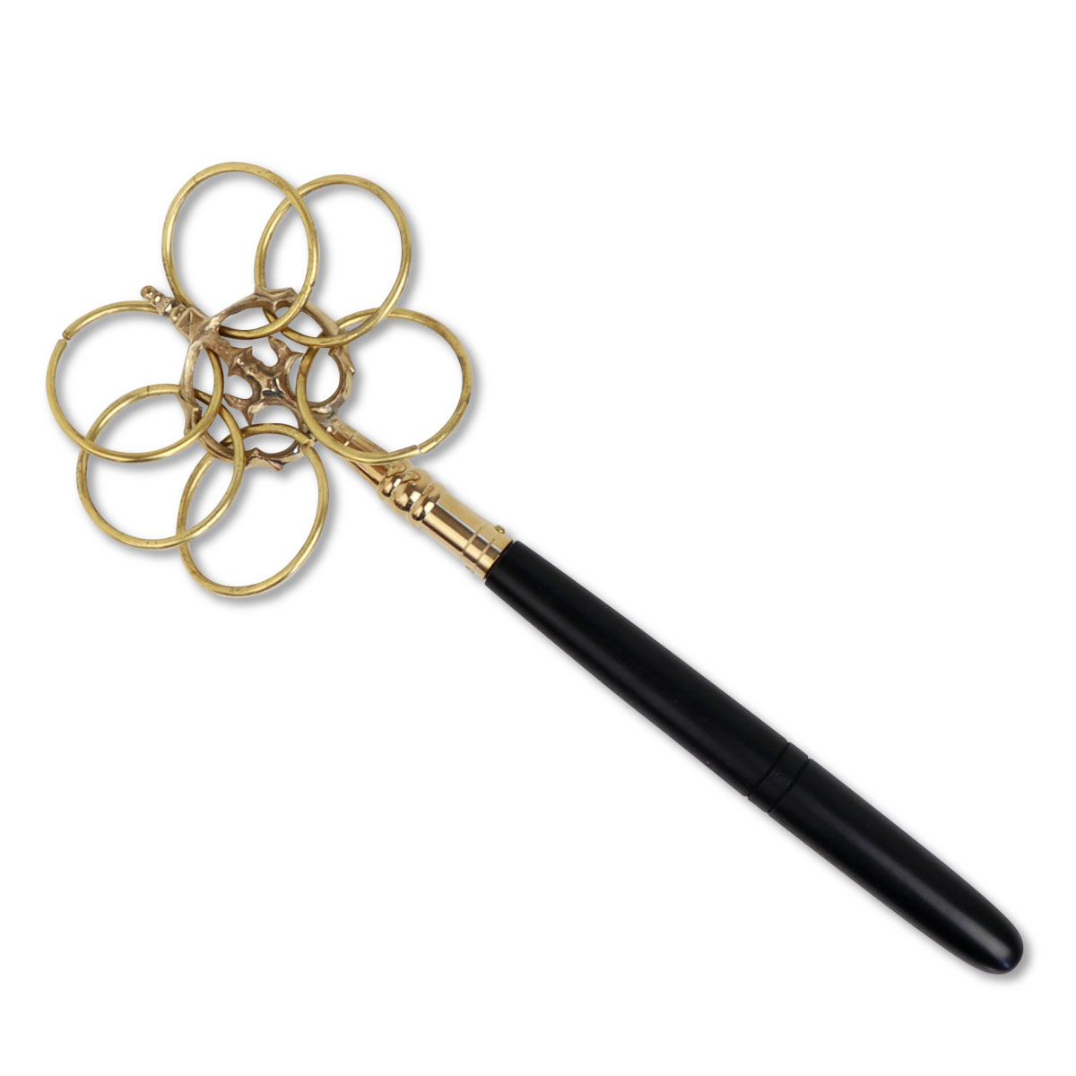 錫杖 手錫杖 六環 36cm 大型 【送料無料】 : 御朱印帳の高野山法徳堂