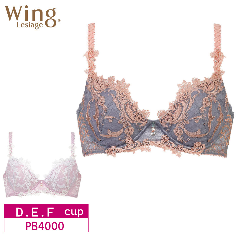 Wing ワコール ウイング レシアージュ 3/4カップブラジャー PB4000