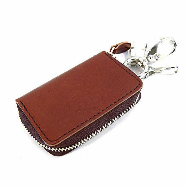 栃木 レザー キーケース フック付き スマートキーケース マルチ