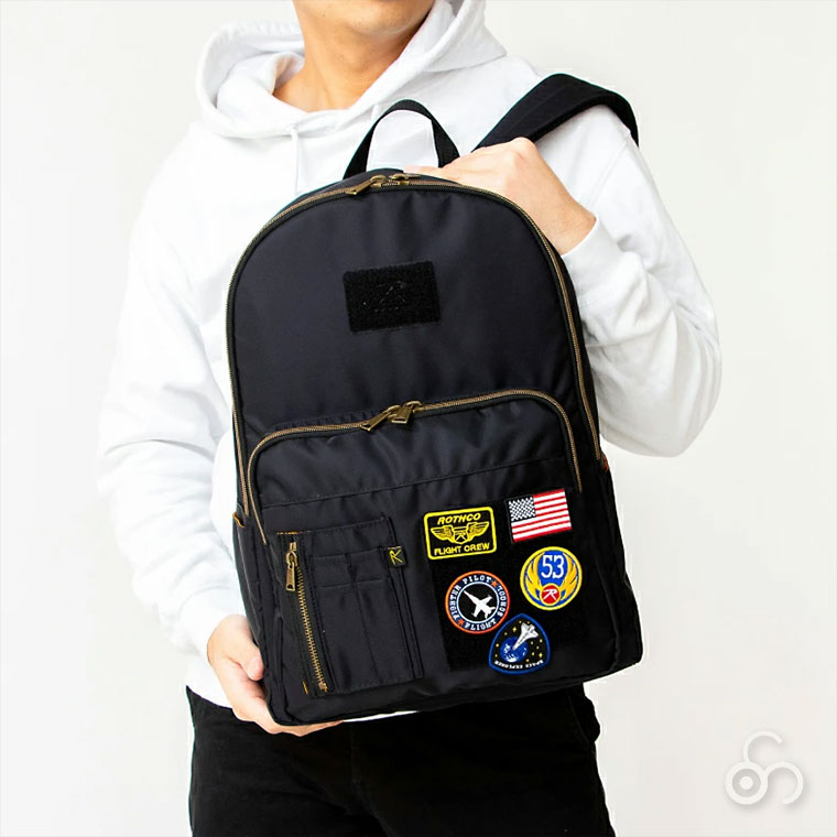 ROTHCO（ロスコ） バックパック ベルクロワッペン付きリュック