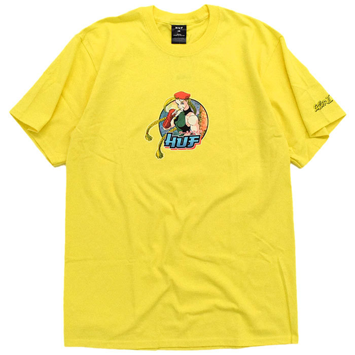 HUF（ハフ） Tシャツ 半袖 メンズ ストリートファイター2 キャミィ