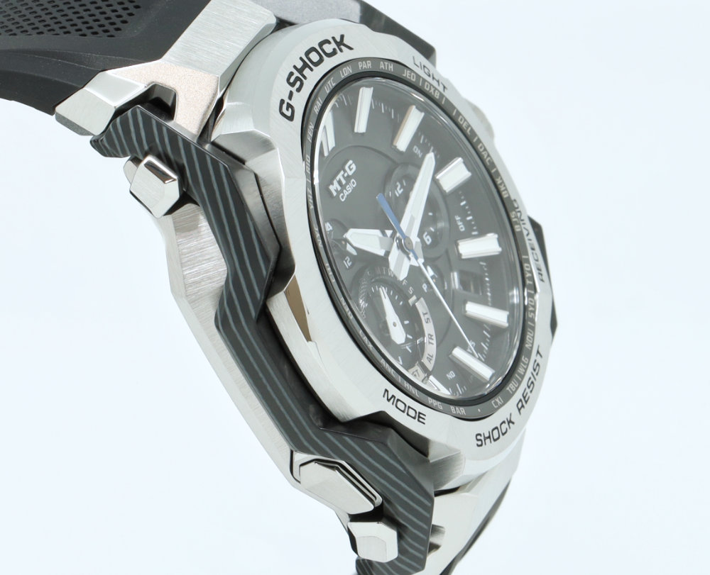 MT-G G-SHOCK Gショック MTG-B4000-1AJF ブラック＆シルバー カシオ