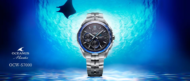 Manta（OCEANUS） OCEANUS Manta DLCブラック OCW-S7000B-2AJF