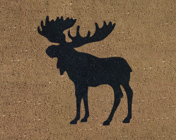 友安製作所 ラグ ラグマット 鹿 シカ おしゃれ 厚手 日本製 高密 弾力