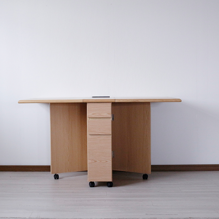 ダイニングテーブル 2人用 4人用 バタフライテーブル 伸縮 伸長式