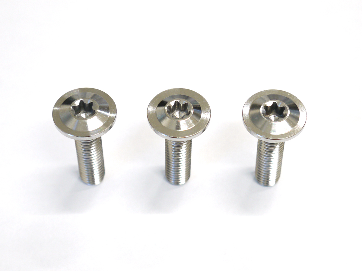 バリオス専用 64チタン合金製 リアブレーキディスクボルトセット