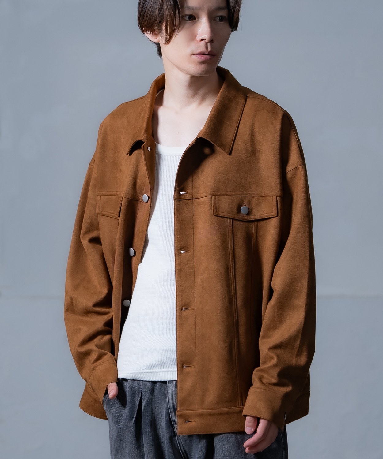 improves（インプローブス） ジャケット メンズ スエード ブルゾン