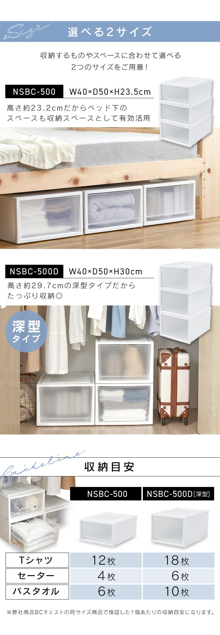 IRIS OHYAMA（アイリスオーヤマ） 収納ボックス 収納 ネスティング