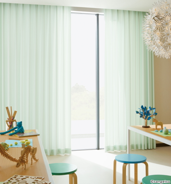 サンゲツ（SANGETSU） 防炎カーテン 日除け 学校 教育施設用 ボストンE