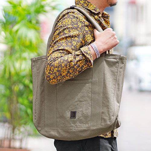 BAGGY PORT（バギーポート） トートバッグ L 18オンス アーミーダック