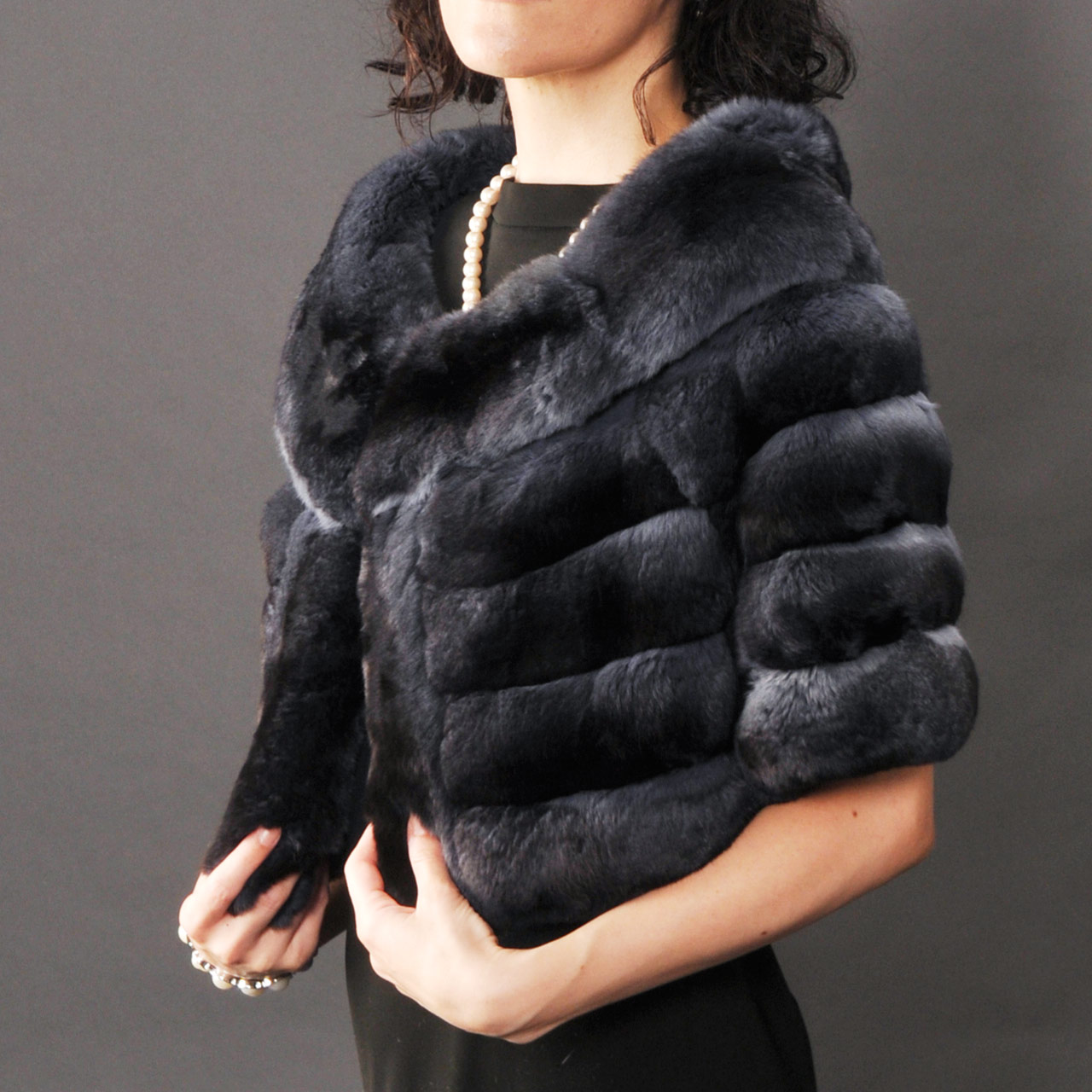 sankyo shokai（三京商会） ＜爆買＞毛皮/ファー/チンチラ ケープ