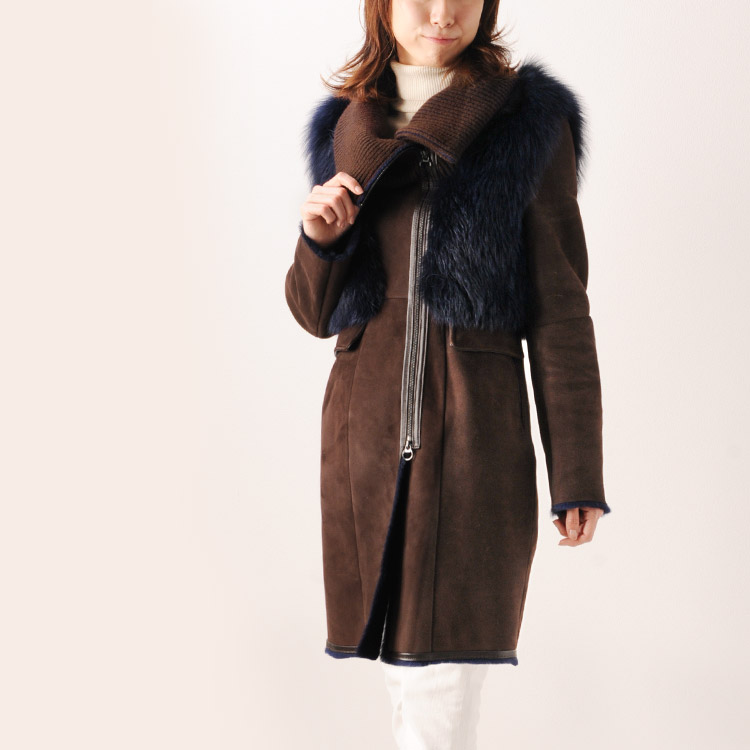 sankyo shokai（三京商会） ＜爆買＞毛皮/ムートンコート/1点限り