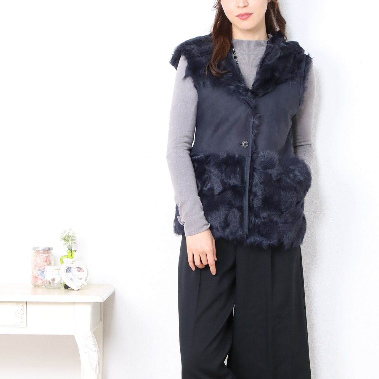 sankyo shokai（三京商会） ＜爆買＞カルガンラム ファー レザー