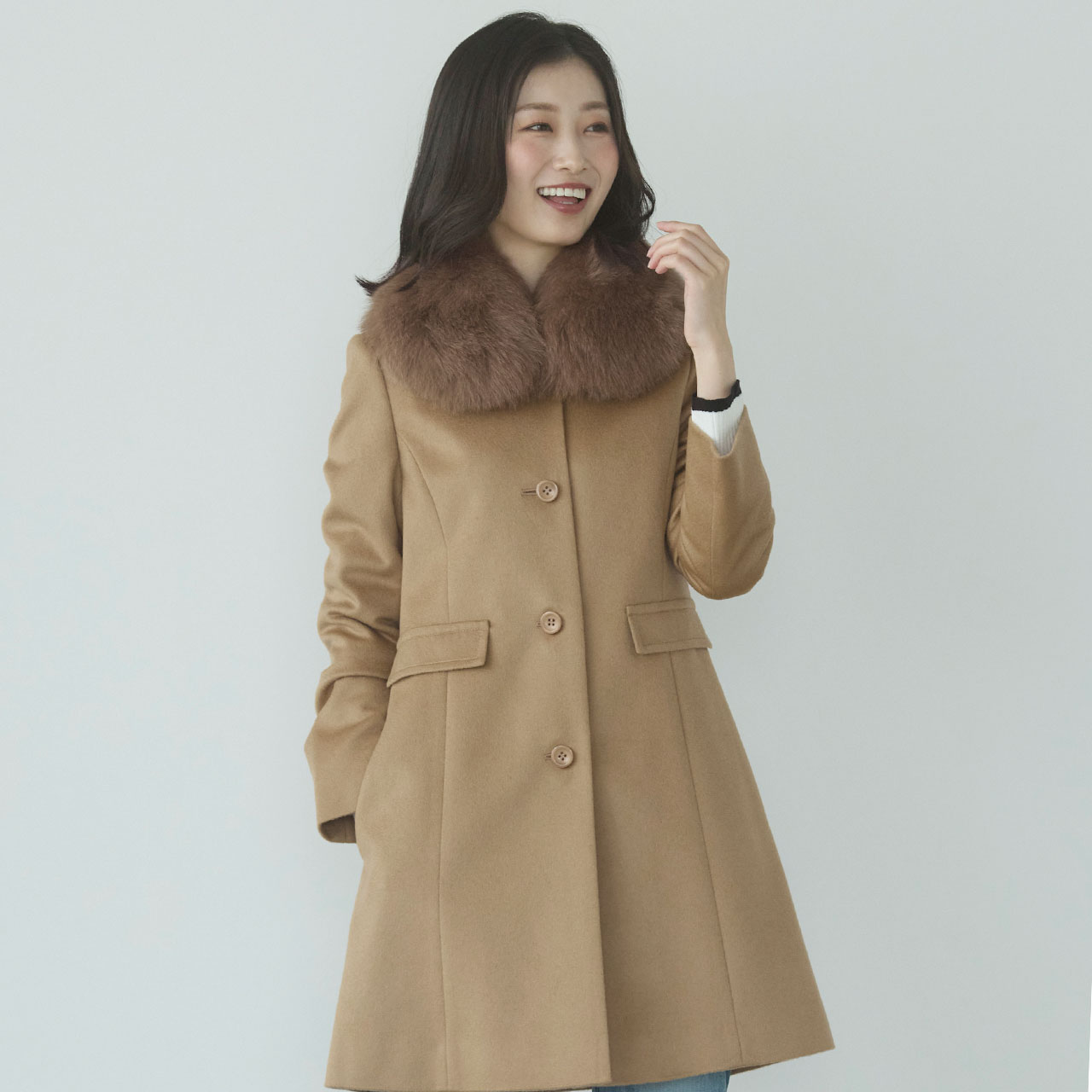 sankyo shokai（三京商会） カシミヤ コート レディース カシミヤ100