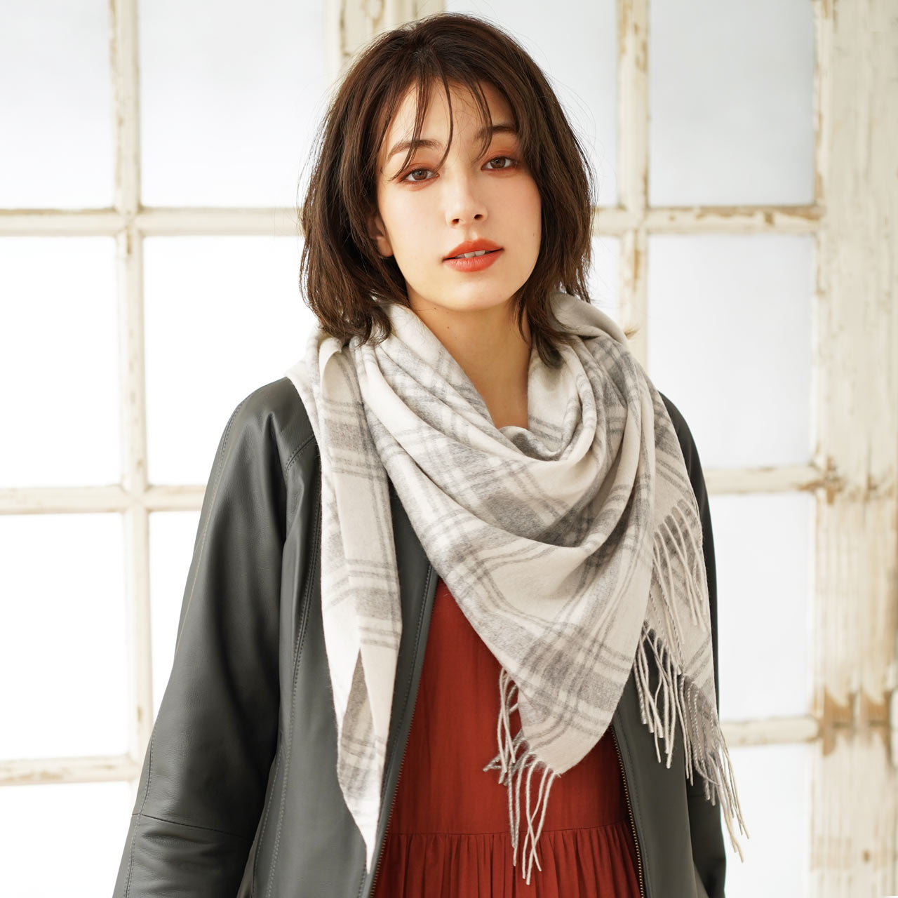 sankyo shokai（三京商会） ［期間限定価格］カシミヤ ストール 春