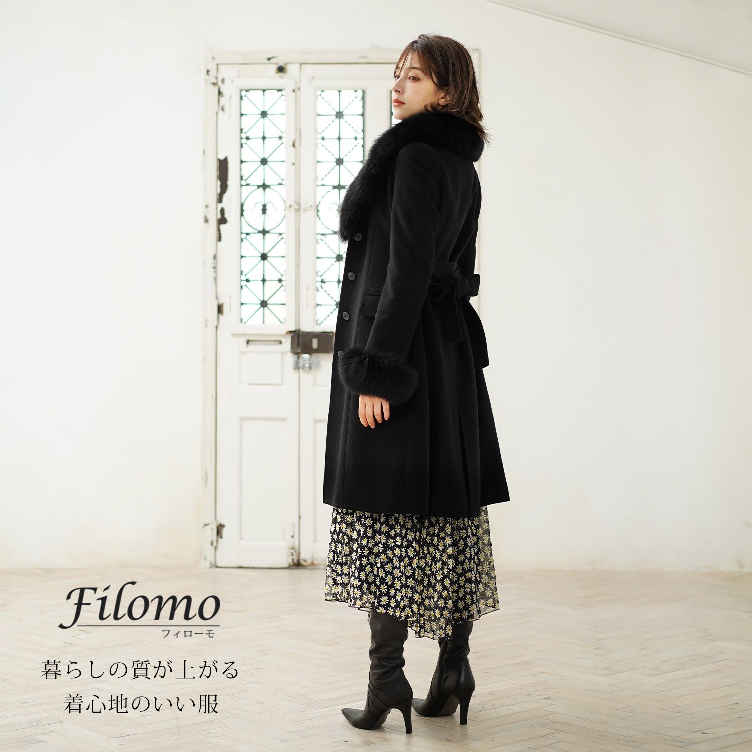Filomo（フィローモ） ＜爆買＞[10%offクーポン]カシミヤ ブレンド