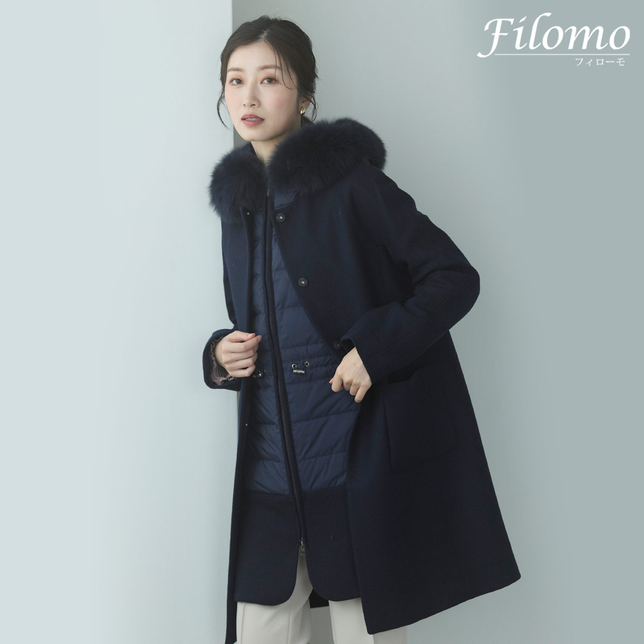 Filomo（フィローモ） ＜爆買＞[10%offクーポン]ライナー 付き コート