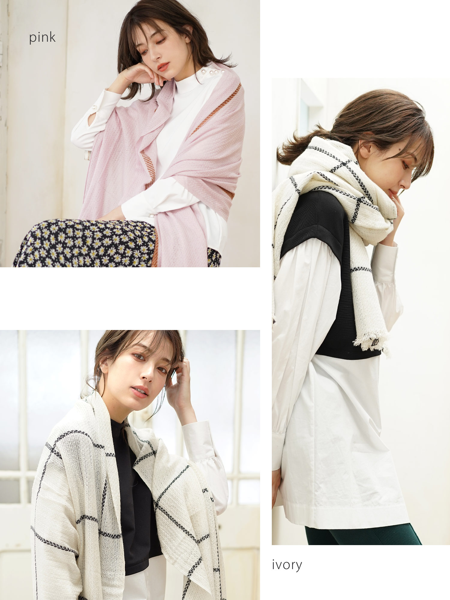 sankyo shokai（三京商会） ［期間限定価格］カシミヤ ストール 大判