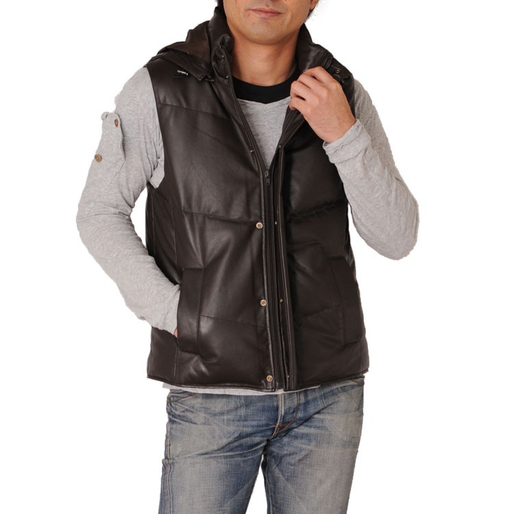 sankyo shokai（三京商会） [10%offクーポン]ラム レザー ダウン