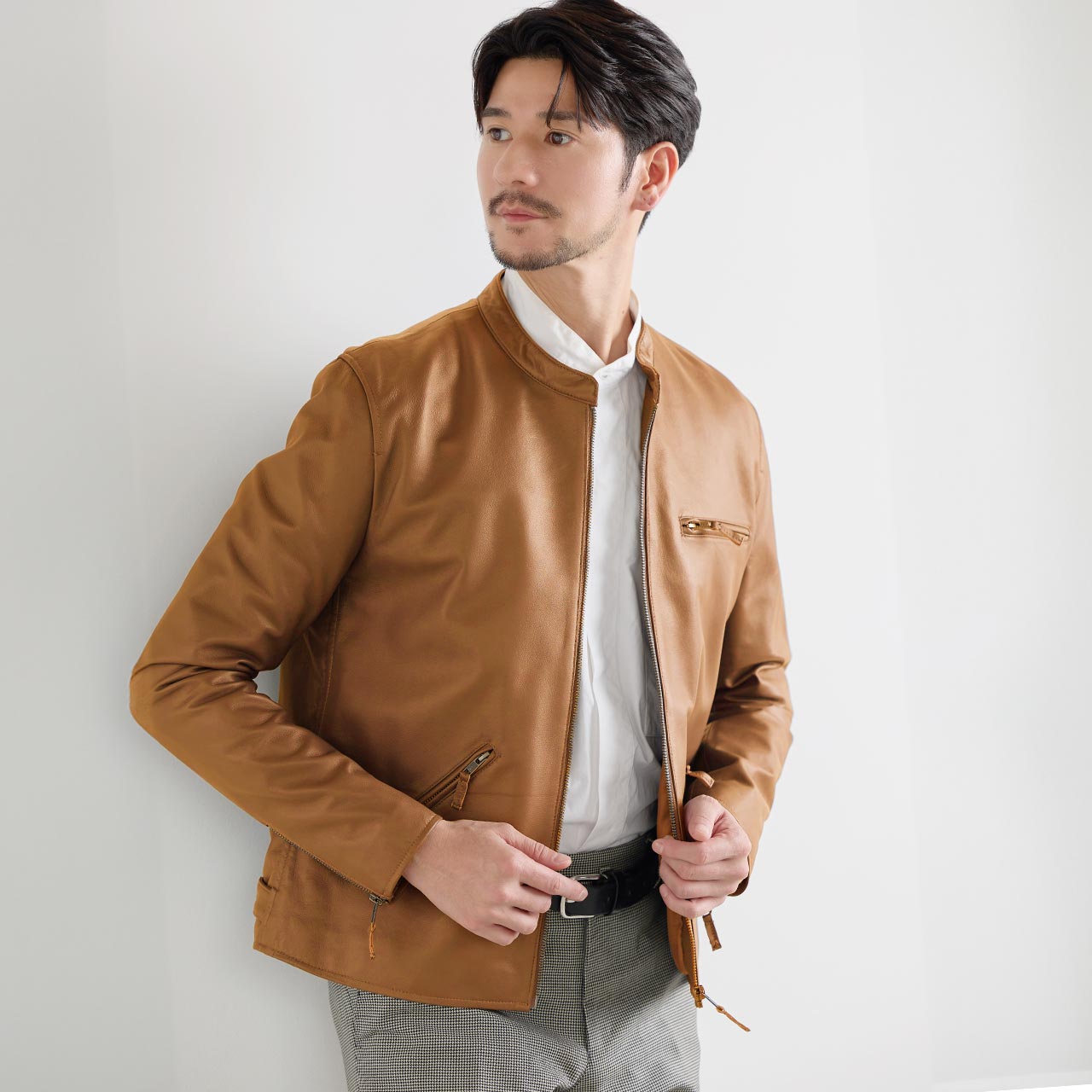 sankyo shokai（三京商会） ＜爆買＞レザージャケット メンズ 本革