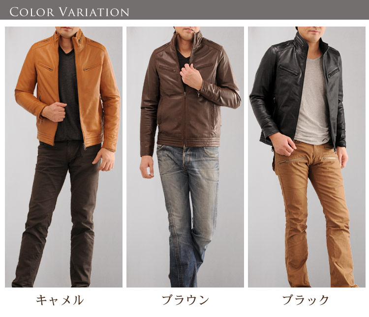 sankyo shokai（三京商会） ＜爆買＞ライダースレザー シープ (羊革