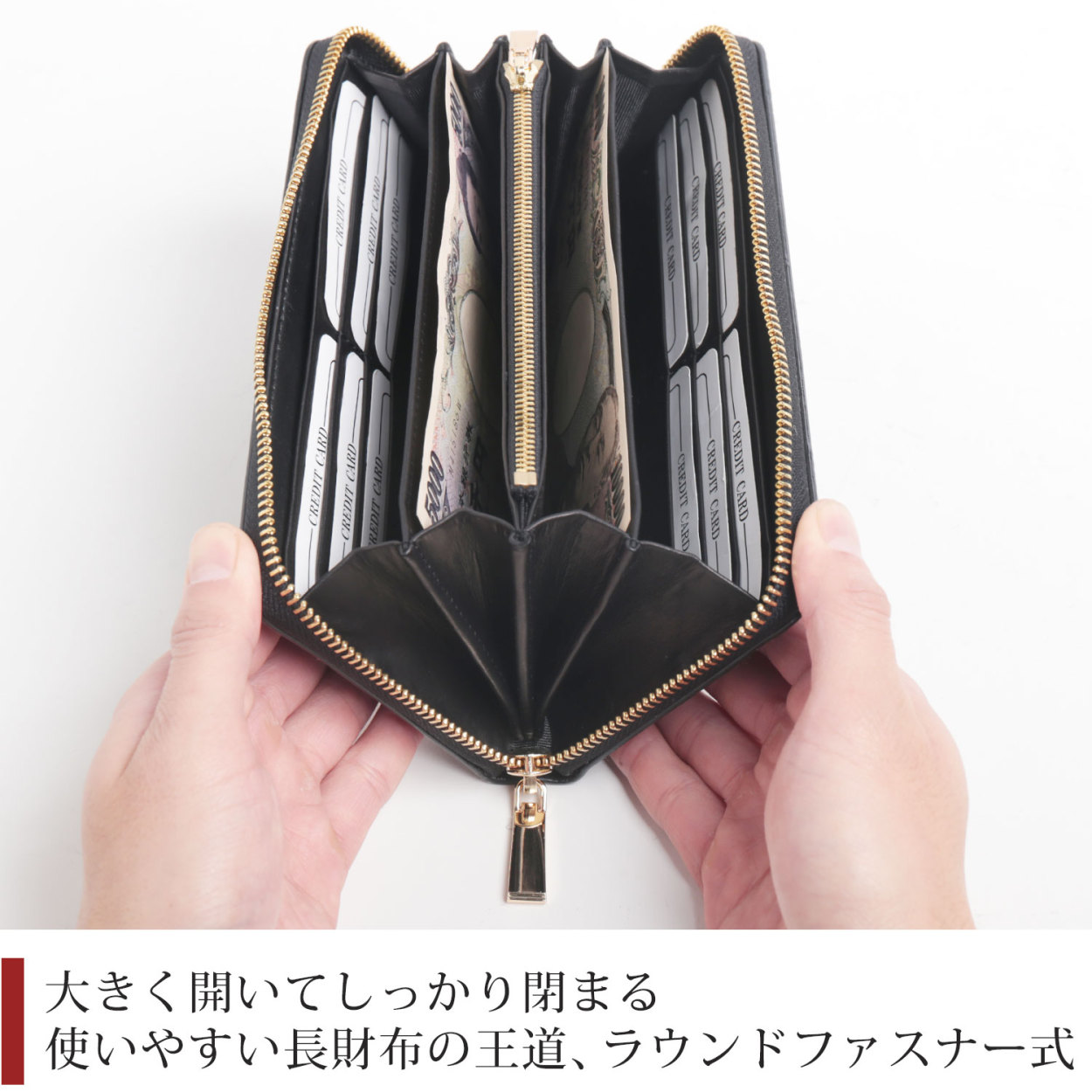 sankyo shokai（三京商会） ［期間限定価格］クロコダイル 長財布