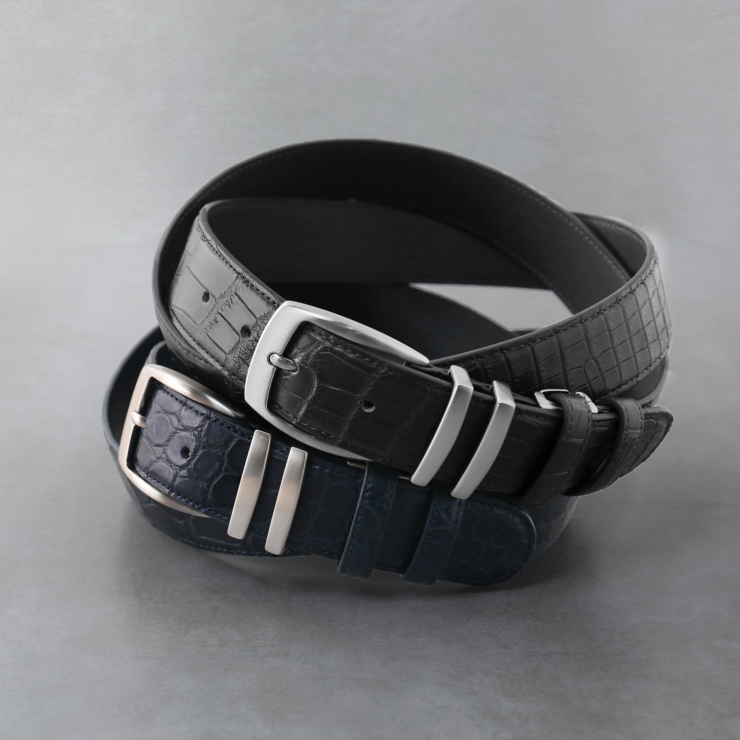 sankyo shokai（三京商会） ＜爆買＞メンズ ベルト クロコダイル