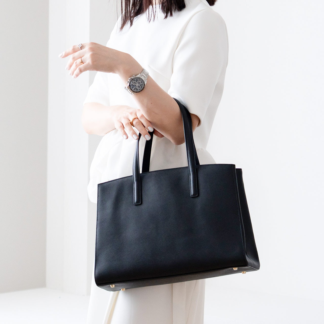 HALEINE（アレンヌ） ビジネスバッグ トート レディース 革 ブランド