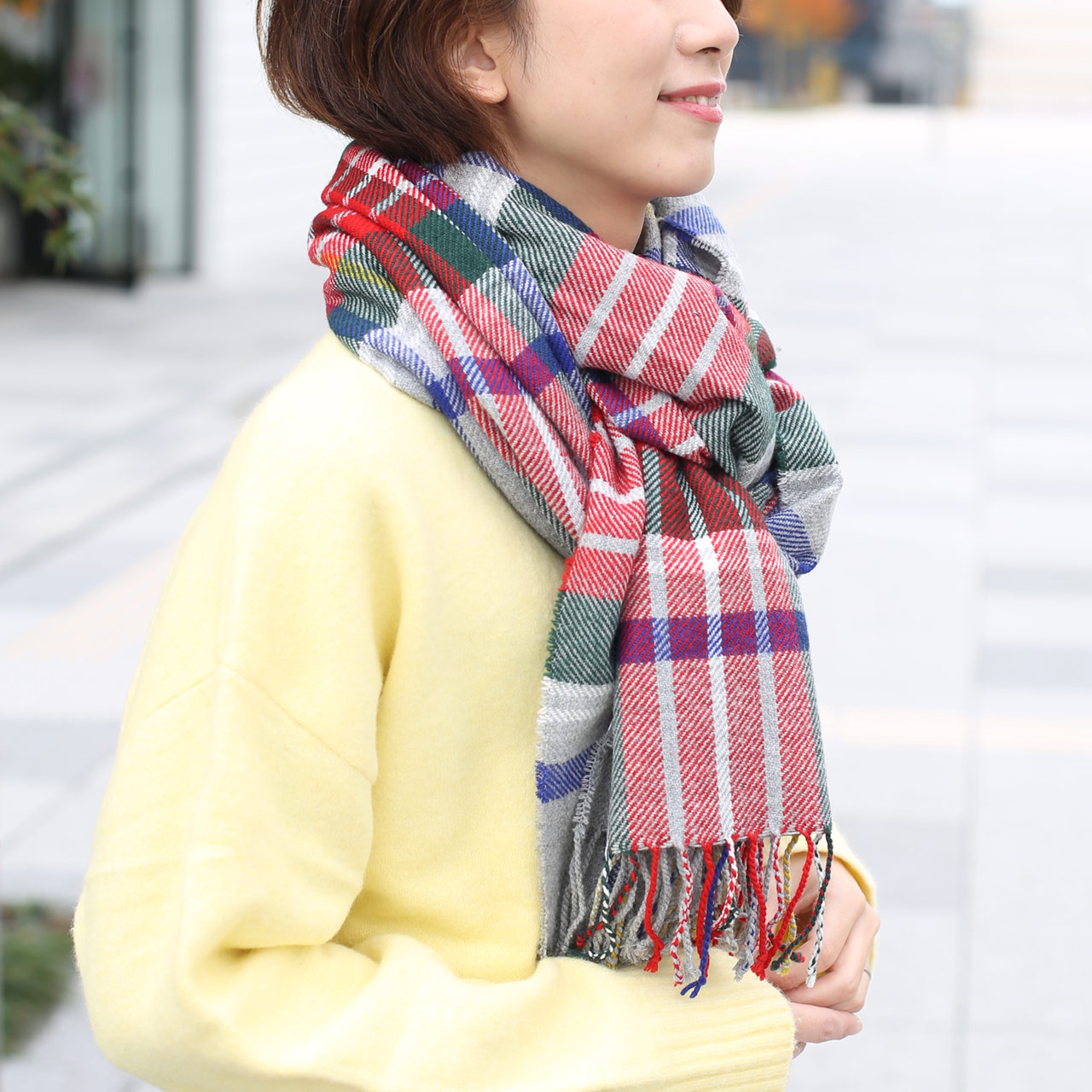 sankyo shokai（三京商会） [10%offクーポン]大判ストール 秋冬