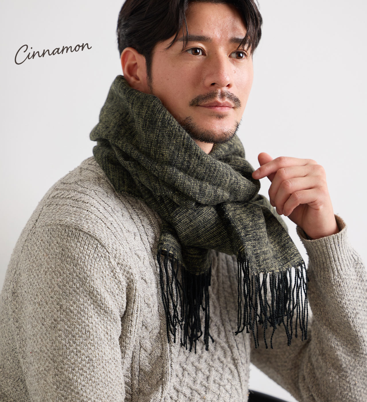 sankyo shokai（三京商会） ［期間限定価格］マフラー メンズ ストール