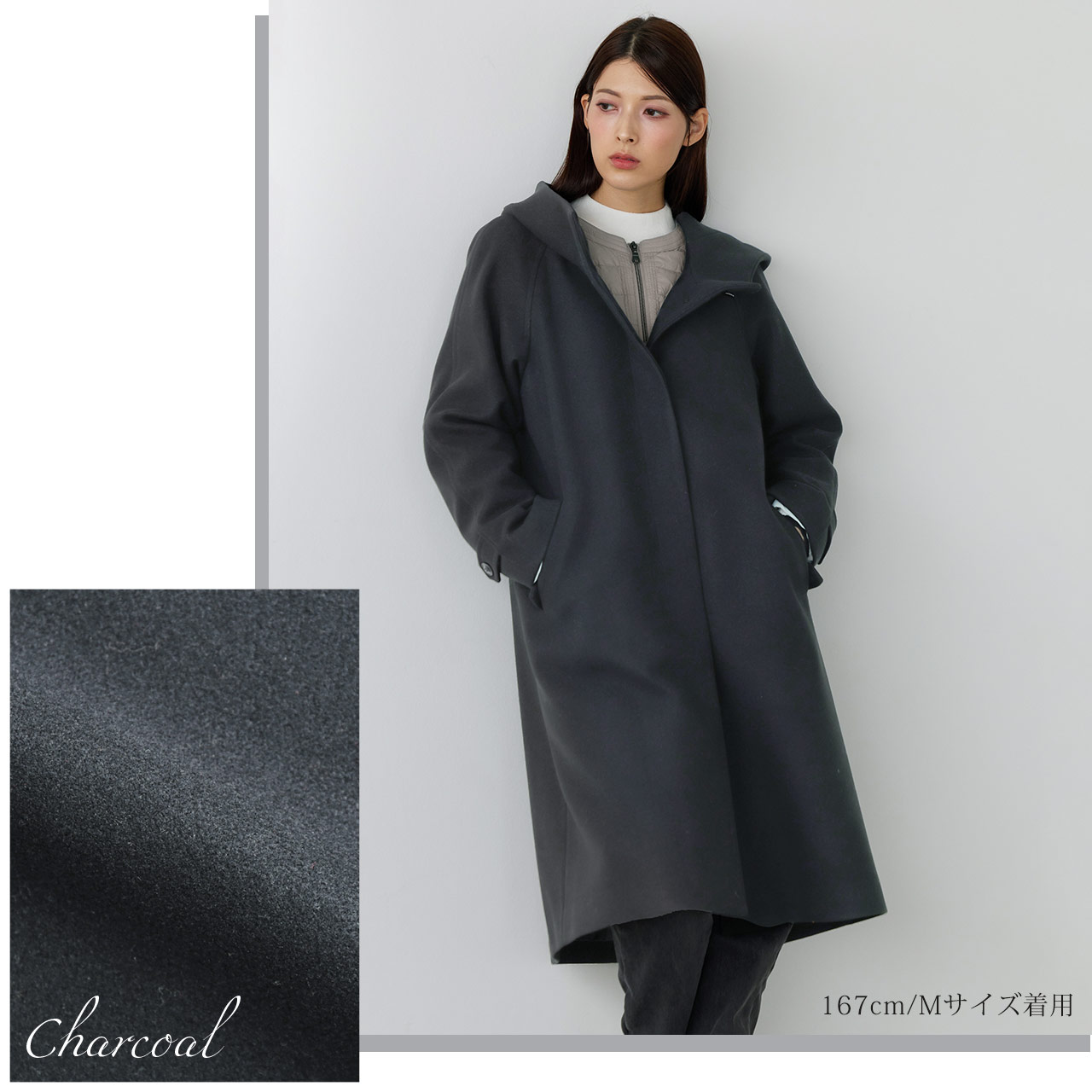 Filomo（フィローモ） [10%offクーポン]Filomo ロングコート フード