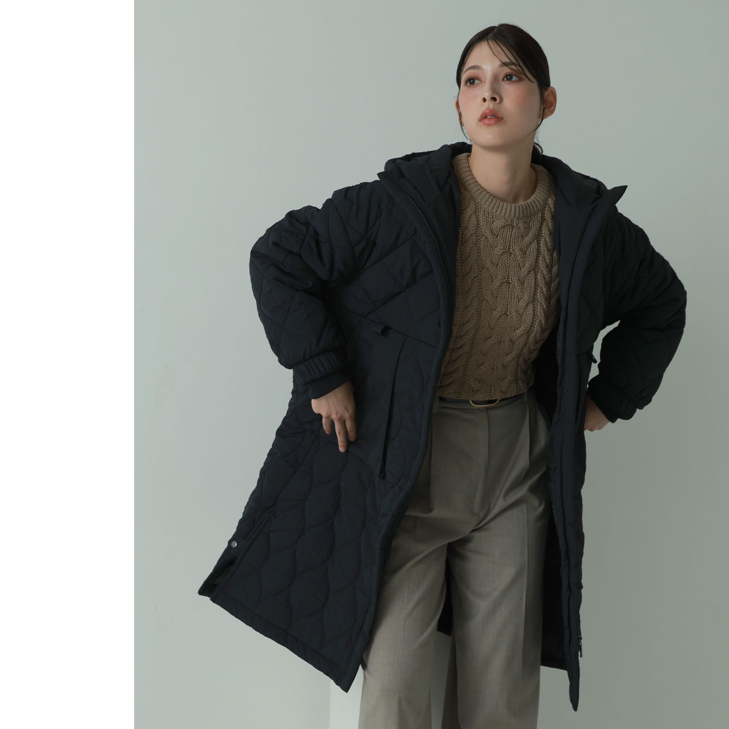Filomo（フィローモ） キルティングコート 中綿 コート レディース