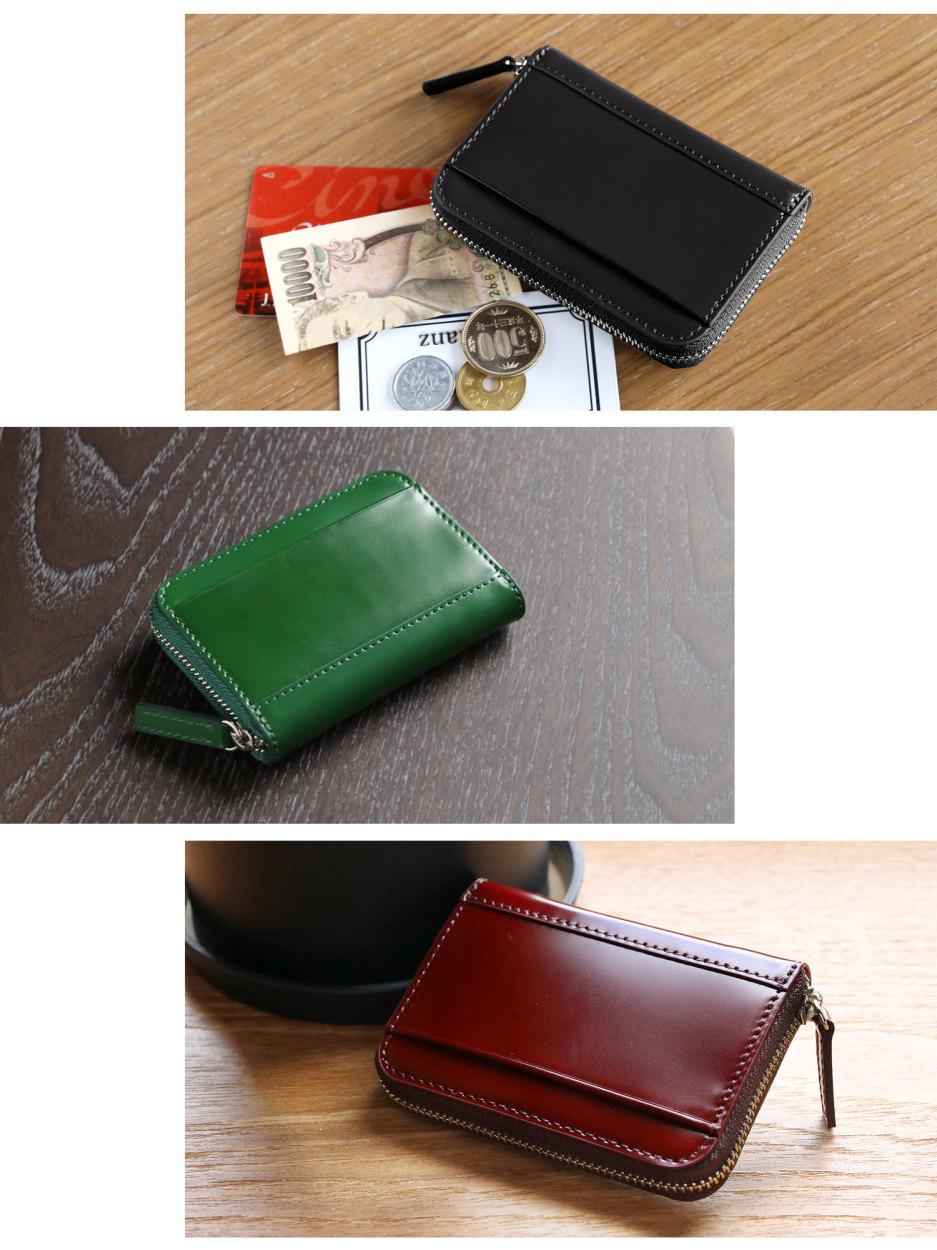 PRAIRIE 1957 ＜爆買＞コードバン 小銭入れ メンズ 日本製 財布 小さい