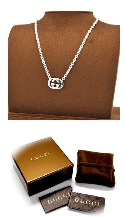 GUCCI（グッチ） 190489-J8400/8106 ペアネックレス/2個セット/BOX