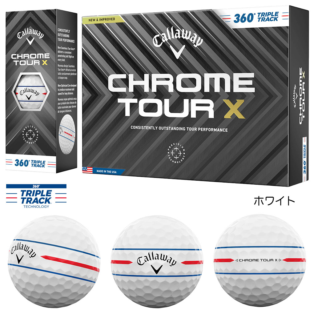 Callaway（キャロウェイ） 2024 CHROME SOFT / CHROME TOUR / CHROME