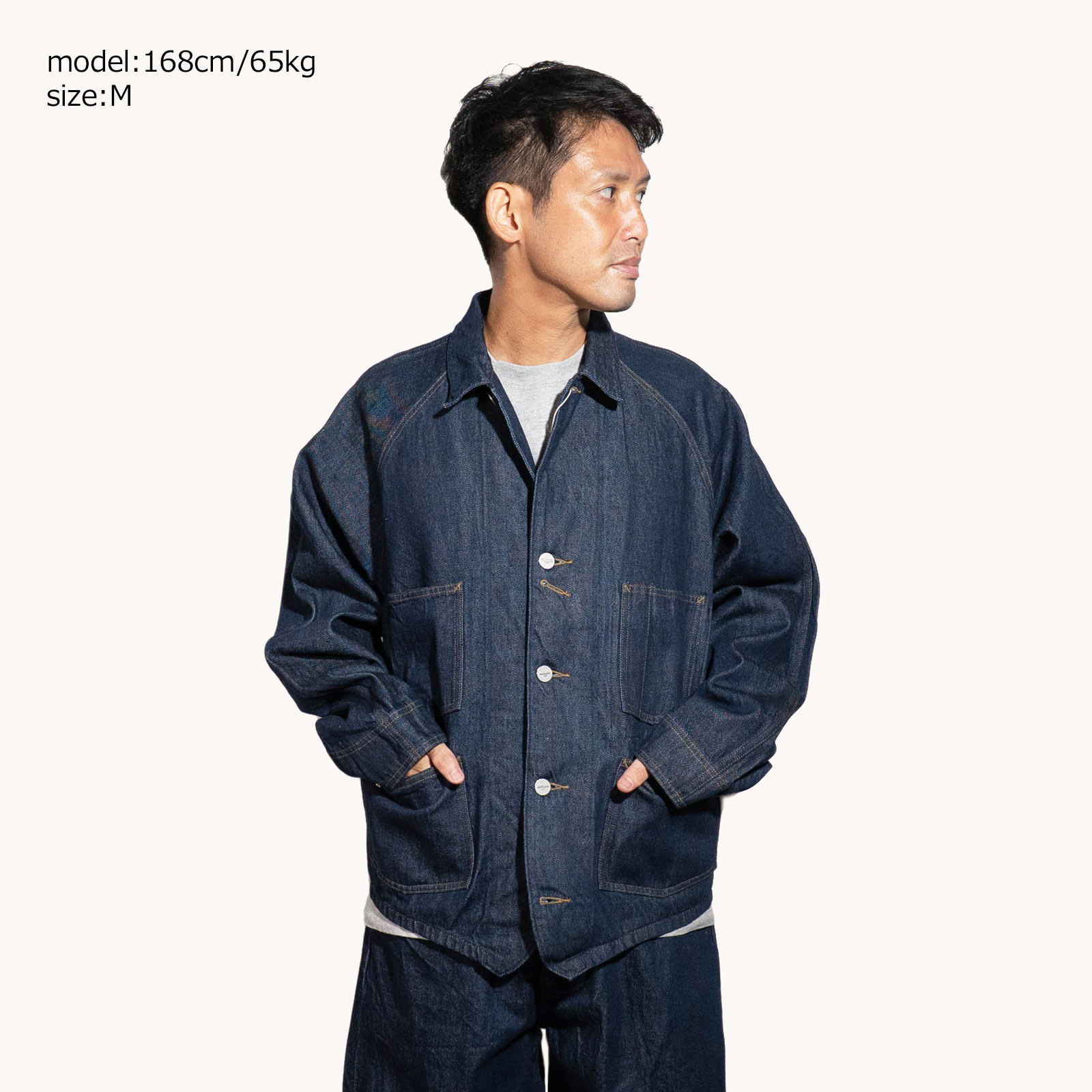 オーセン AUTHEN ヴィンテージ エンジニア ジャケット リンス ｜ AUT