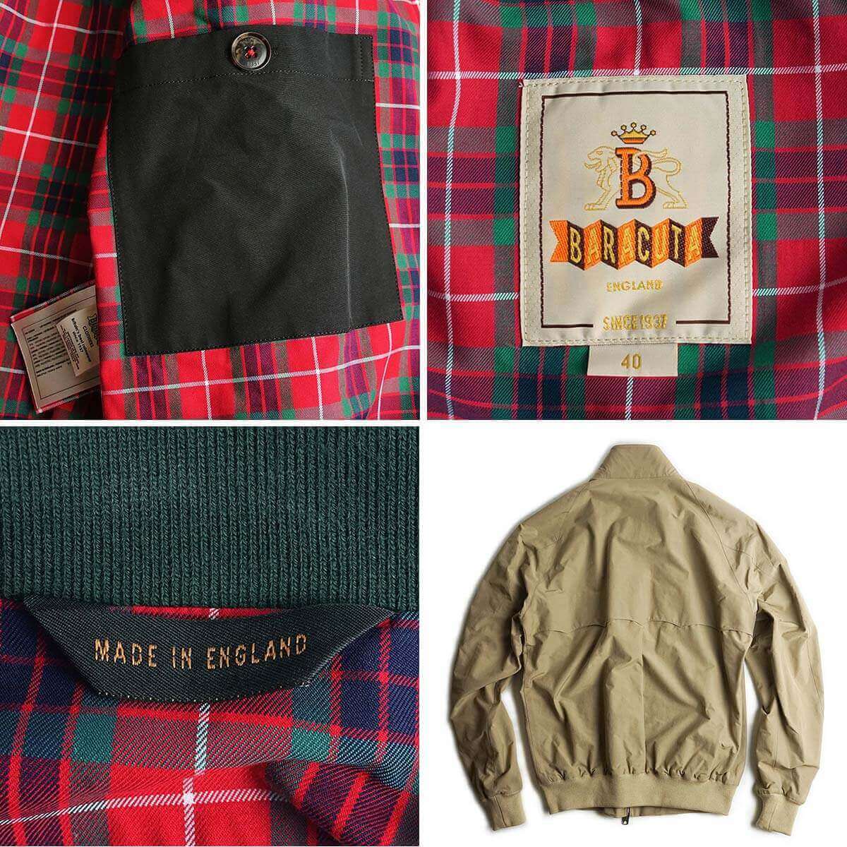 BARACUTA（バラクータ） BARACUTA G9 クラッシック ハリントン