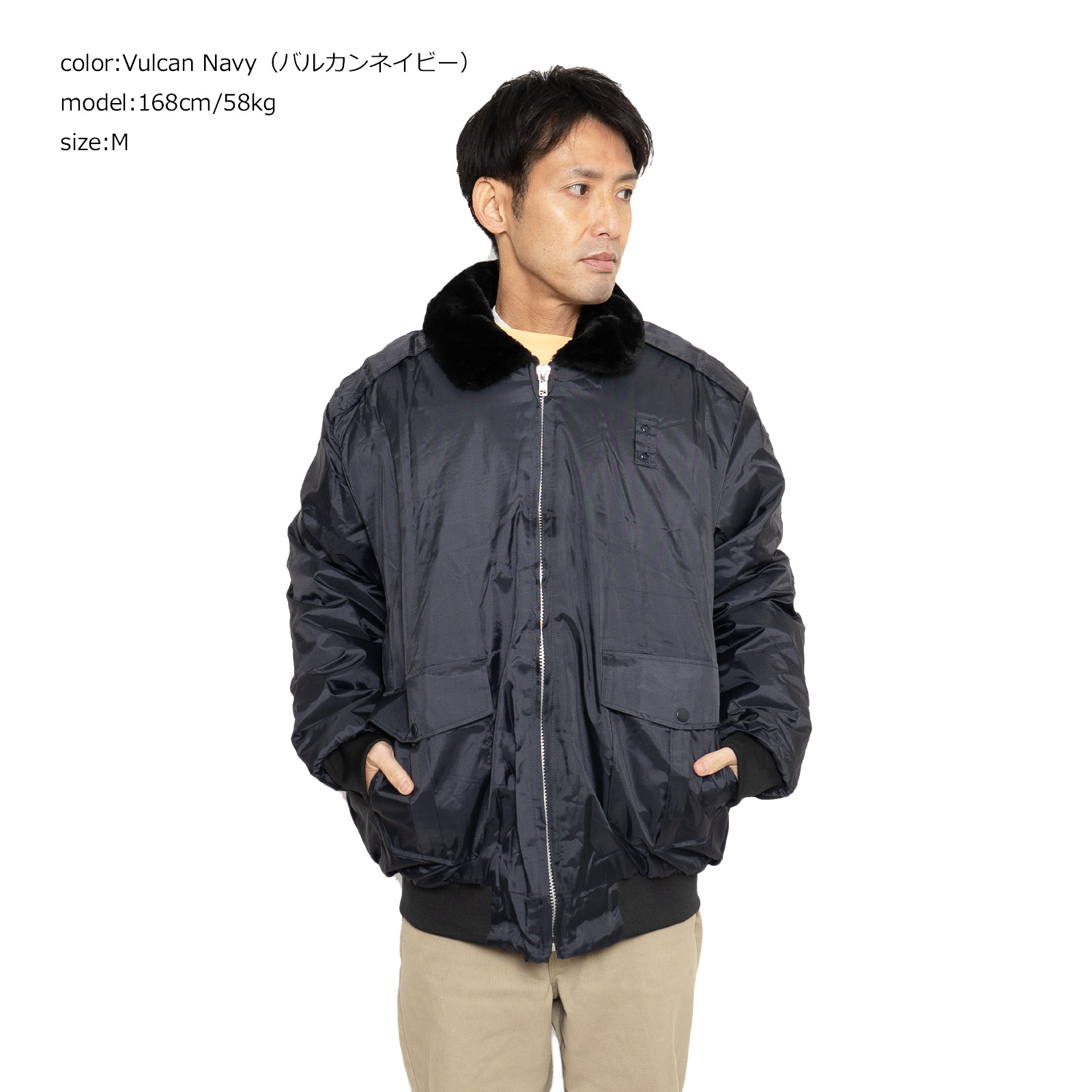 エドワーズ Edwards ポリスボマージャケット ｜ メンズ S M L XL XXL