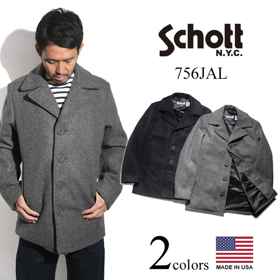Schott N.Y.C（ショット） SCHOTT 当店別注 756JAL メンズ ウール