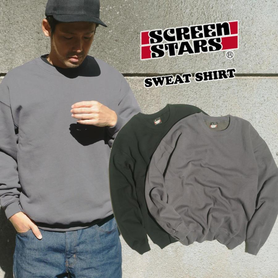 SCREEN STARS（スクリーンスターズ） クルーネック スウェットシャツ