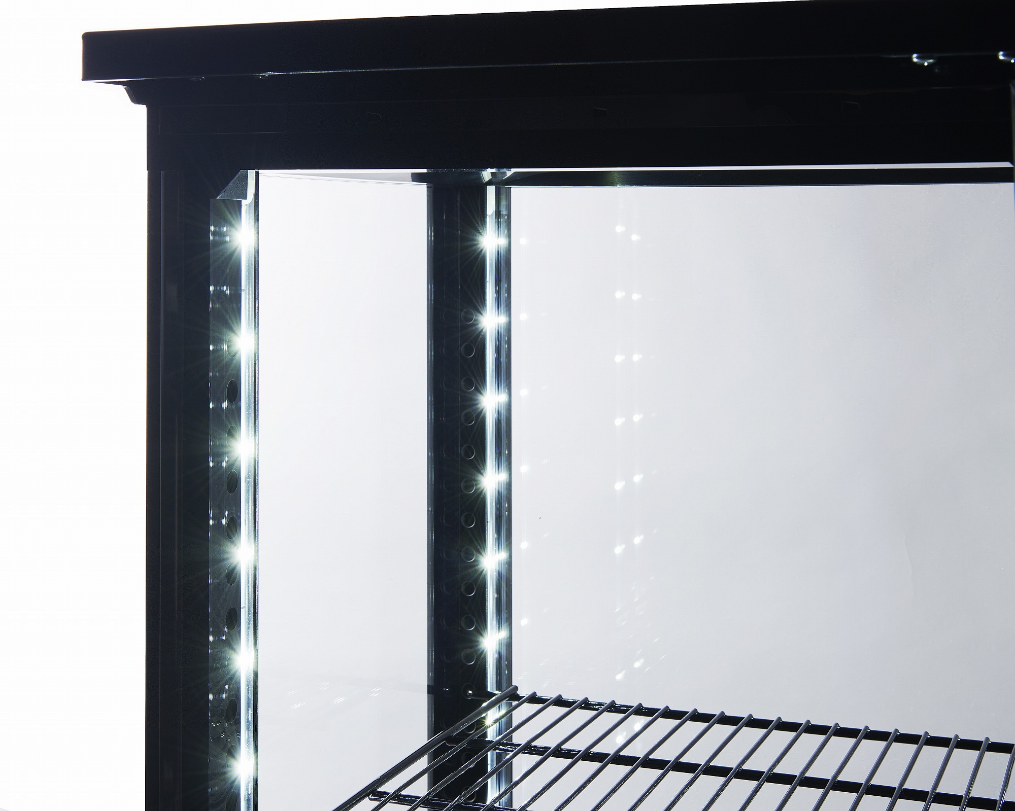 JCM レビュー特典 RIT JCM 4面ガラス冷蔵 ショーケース RITS-58