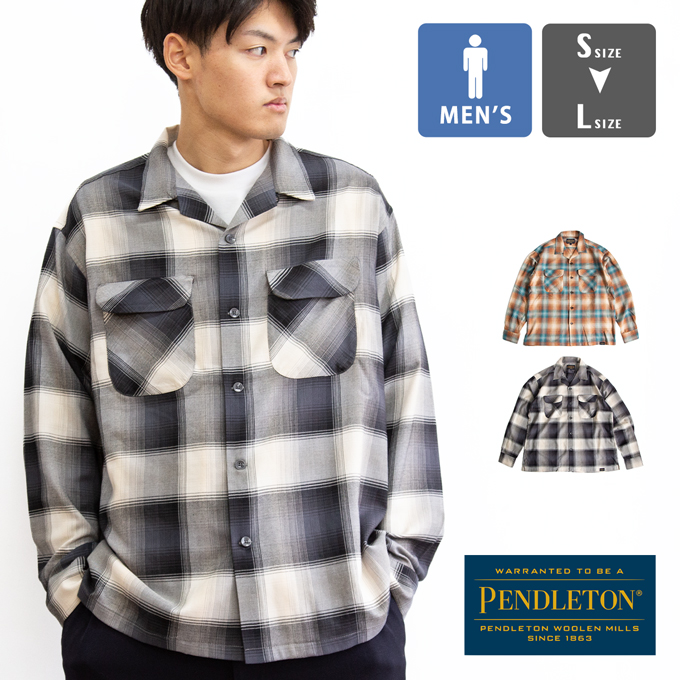 PENDLETON（ペンドルトン） OPEN COLLAR SHIRT オープンカラーシャツ