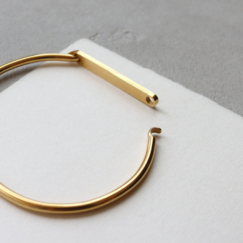 Jewel VOX ブレスレット バングル レディース サージカルステンレス