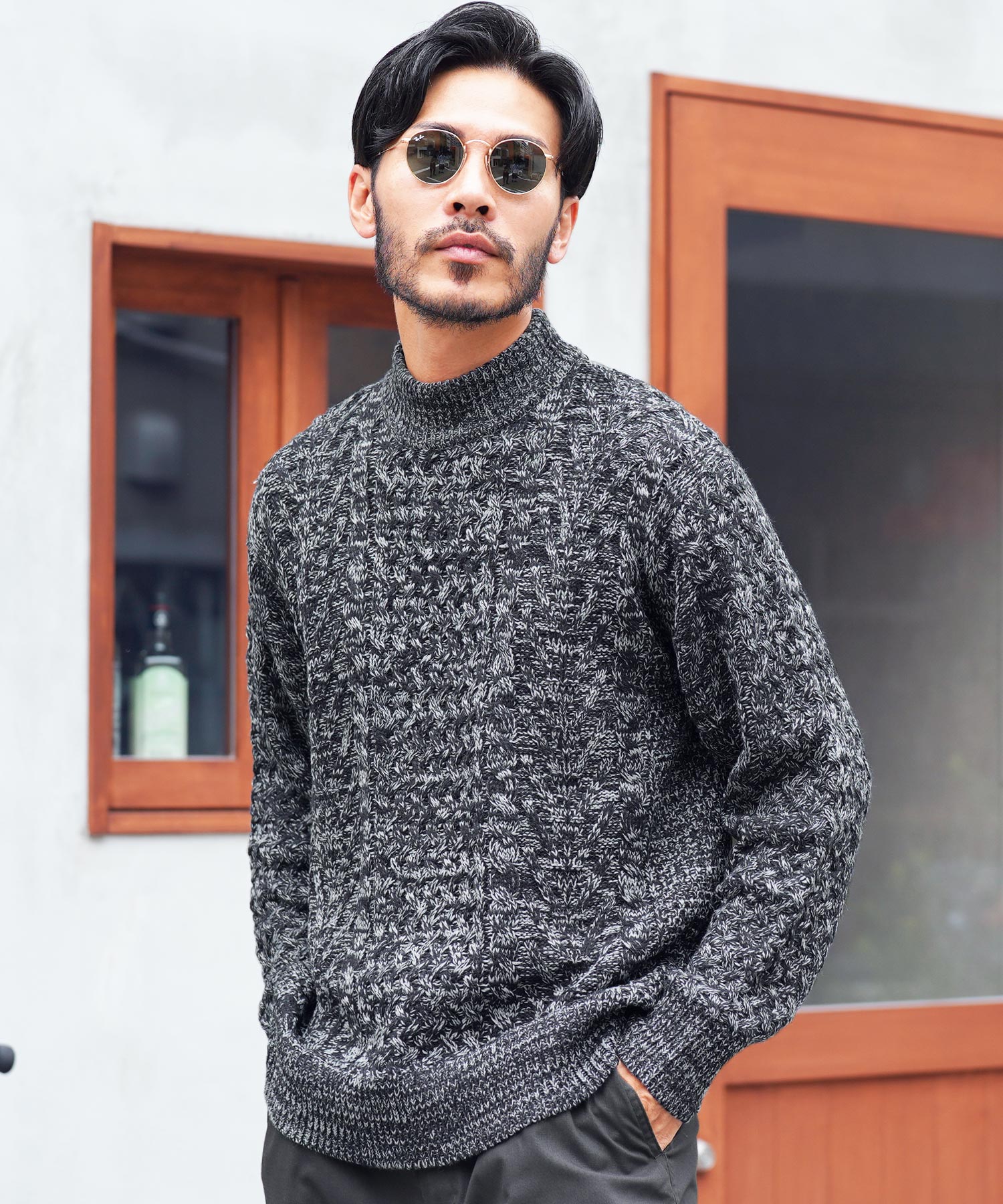 JIGGYS SHOP（ジギーズショップ） ニットセーター メンズ トップス